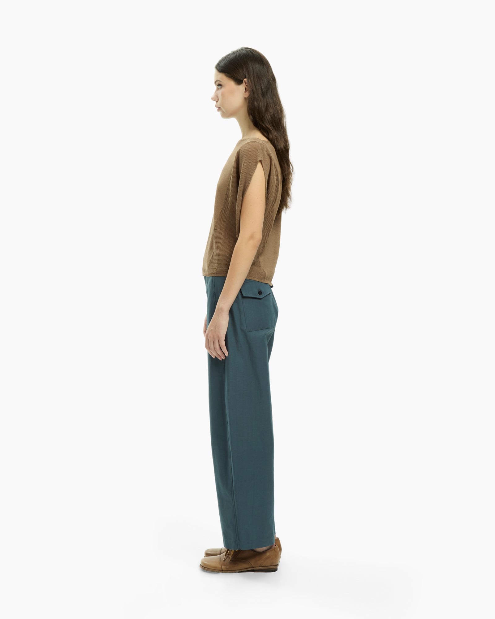 MLO Top senza maniche BEIGE
