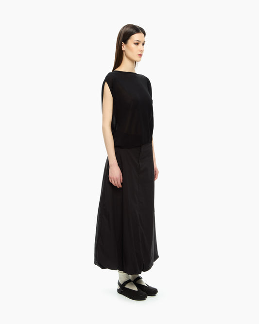 MLO Top senza maniche NERO