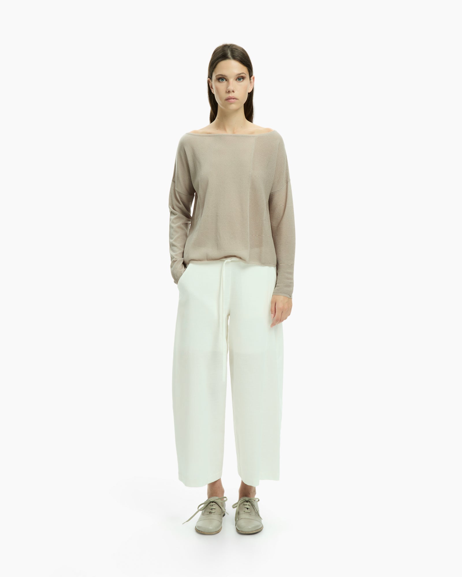 MLO Top con maniche lunghe GRIGIO