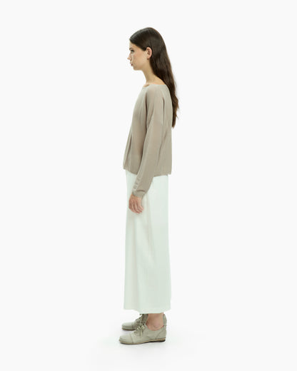 MLO Top con maniche lunghe GRIGIO