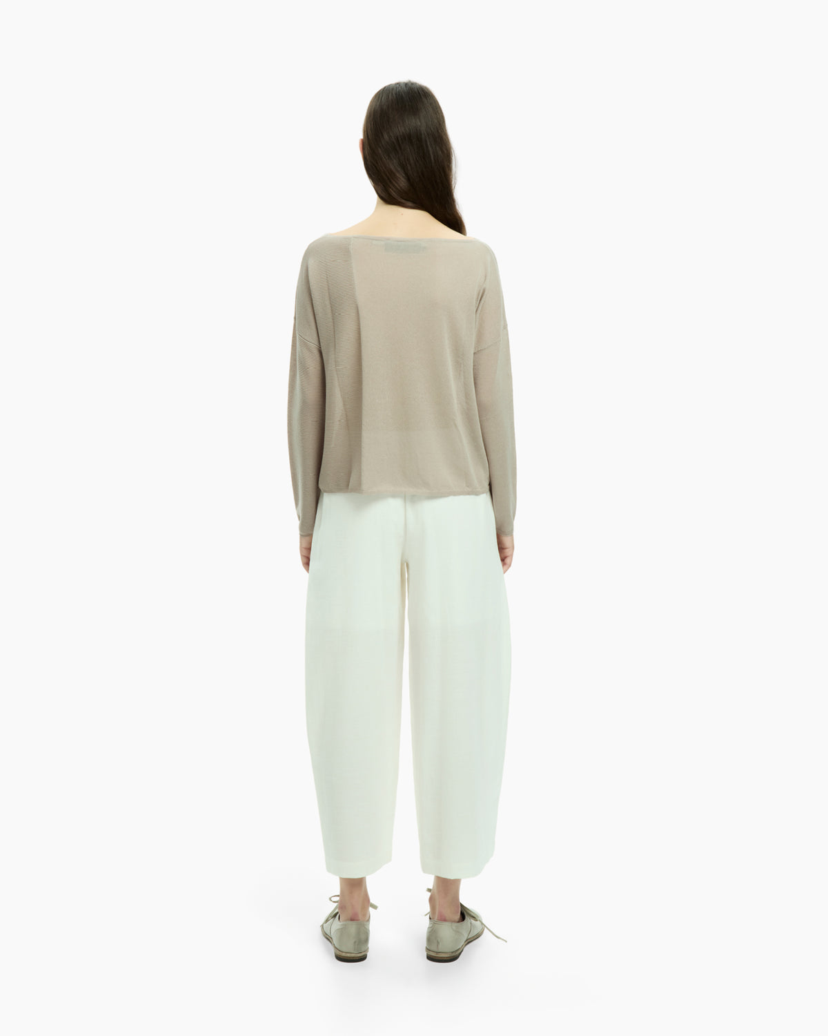 MLO Top con maniche lunghe GRIGIO