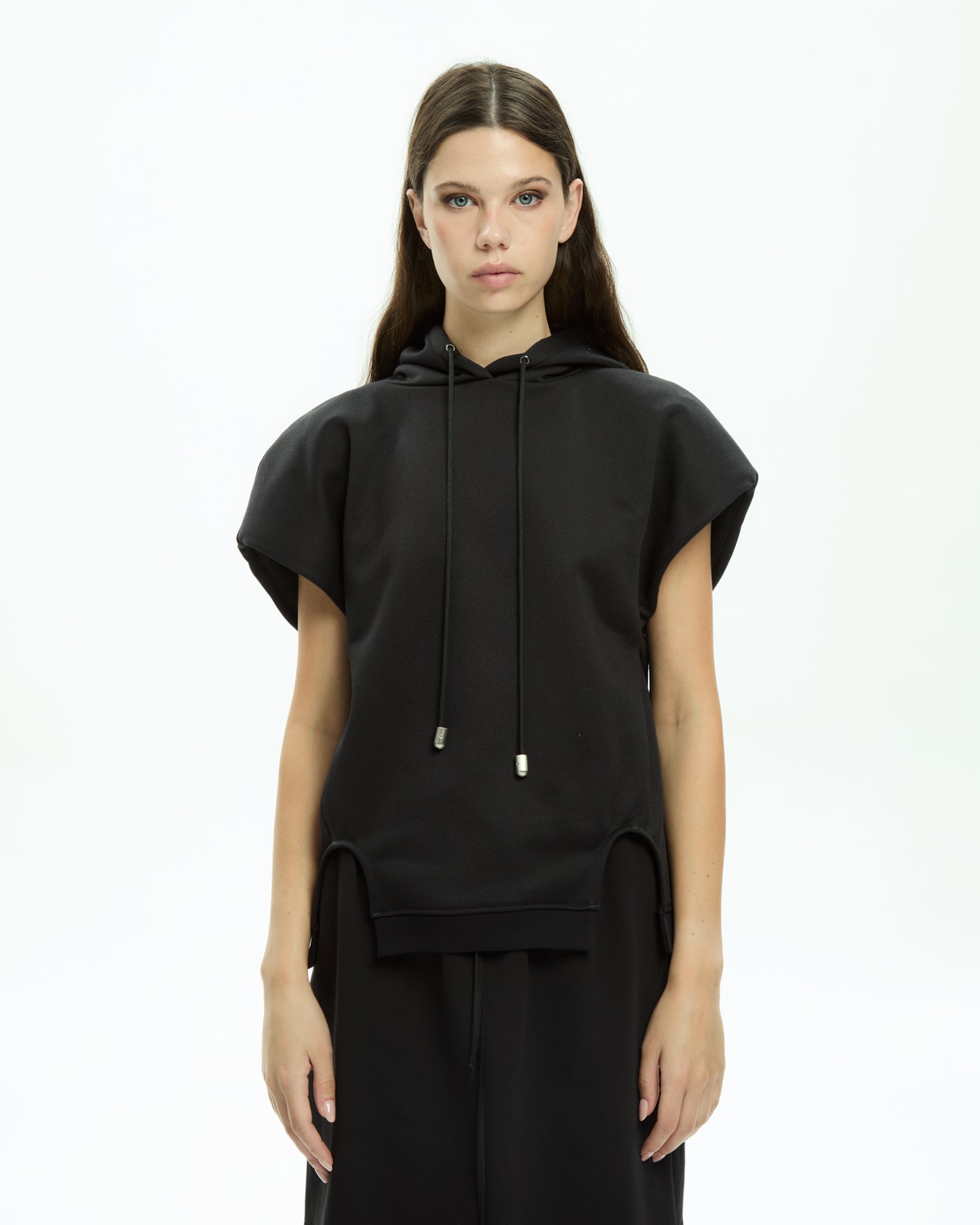 MLO Jersey con cappuccio NERO