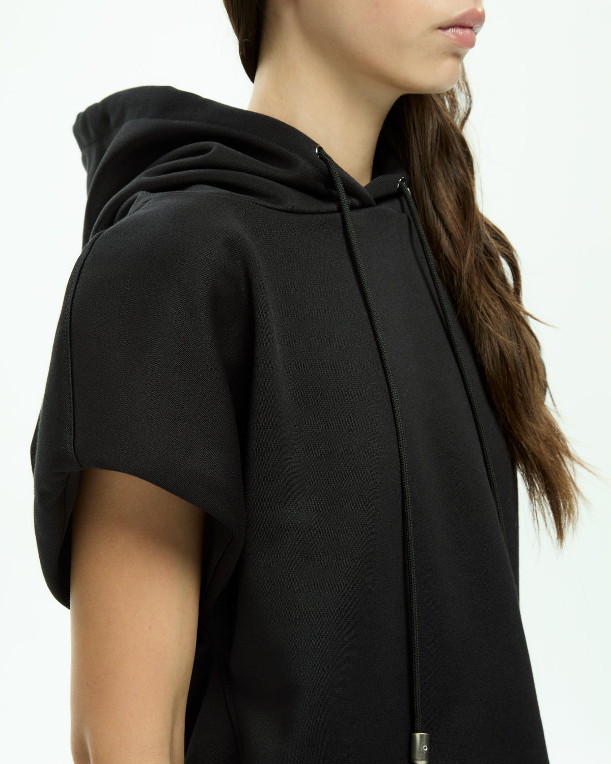 MLO Jersey con cappuccio NERO