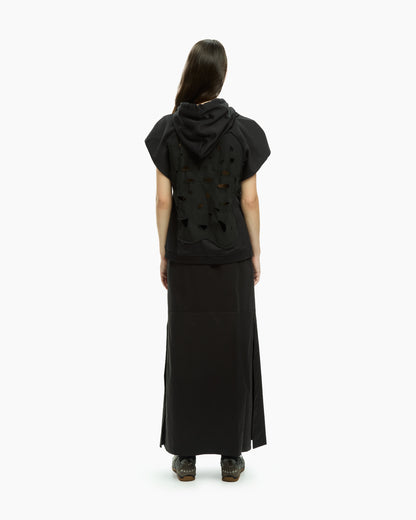 MLO Jersey con cappuccio NERO