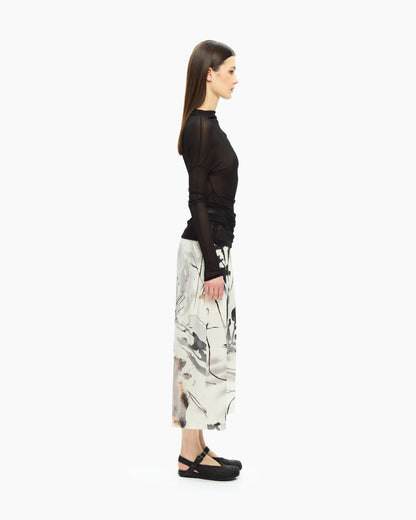 MLO Top con scollo ampio NERO