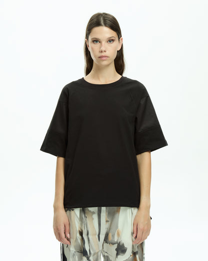 MLO T-shirt oversize  NERO