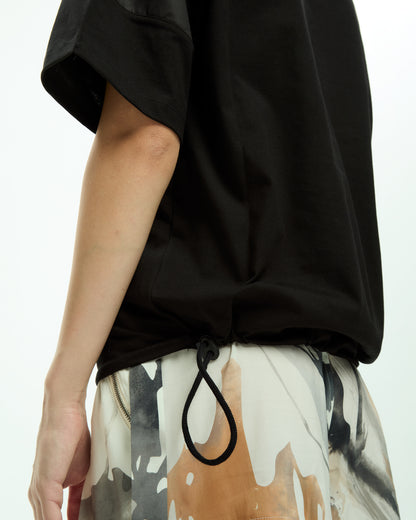MLO T-shirt oversize  NERO