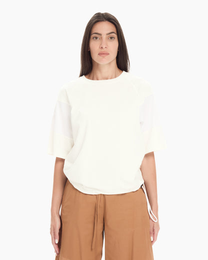 MLO T-shirt oversize  BIANCO