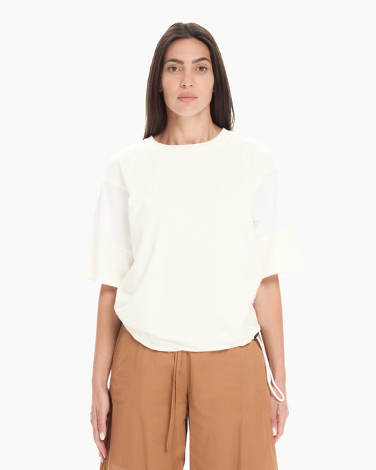 MLO T-shirt oversize  BIANCO