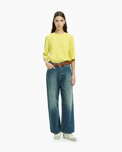 MLO Maglia girocollo  GIALLO