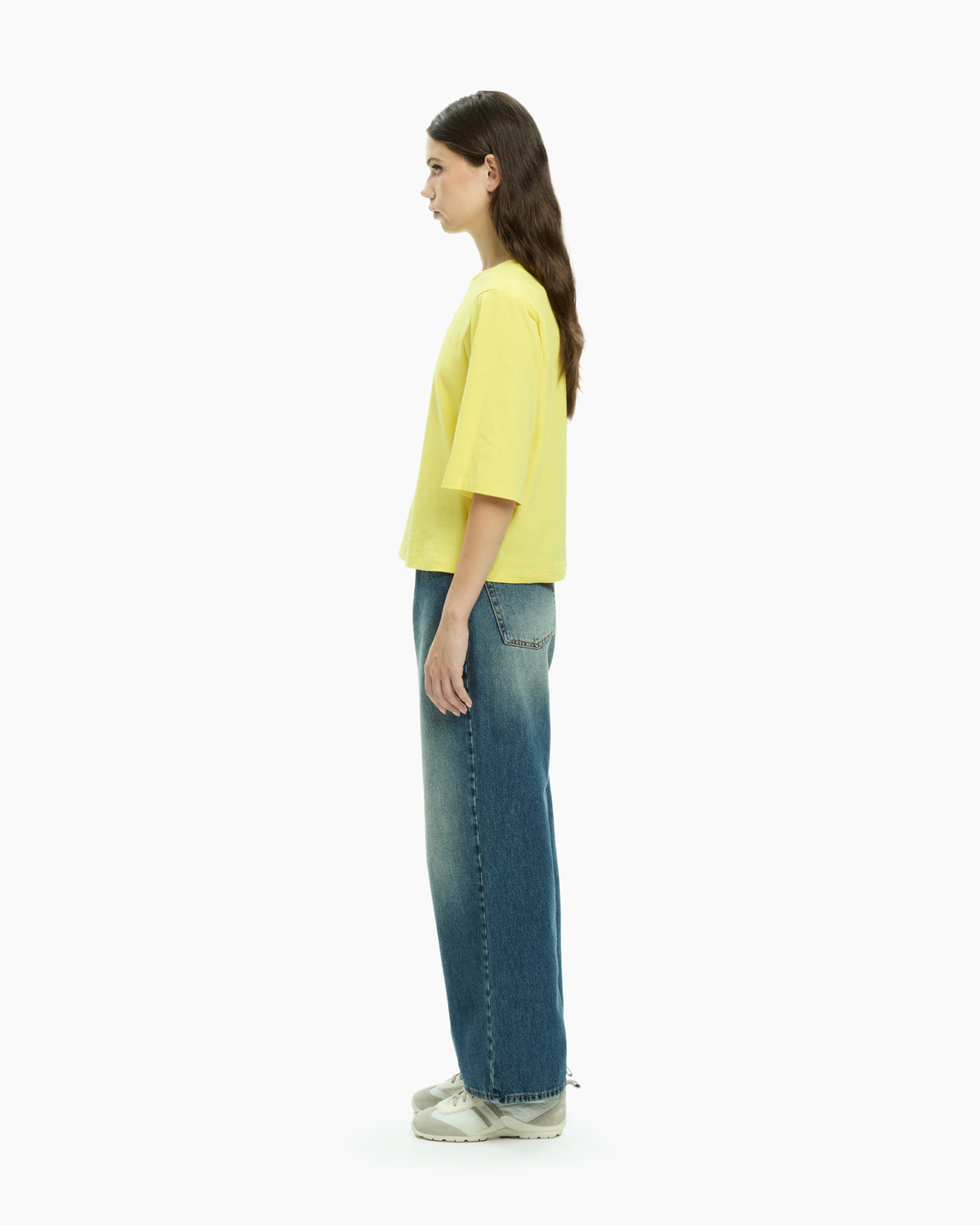 MLO Maglia girocollo  GIALLO