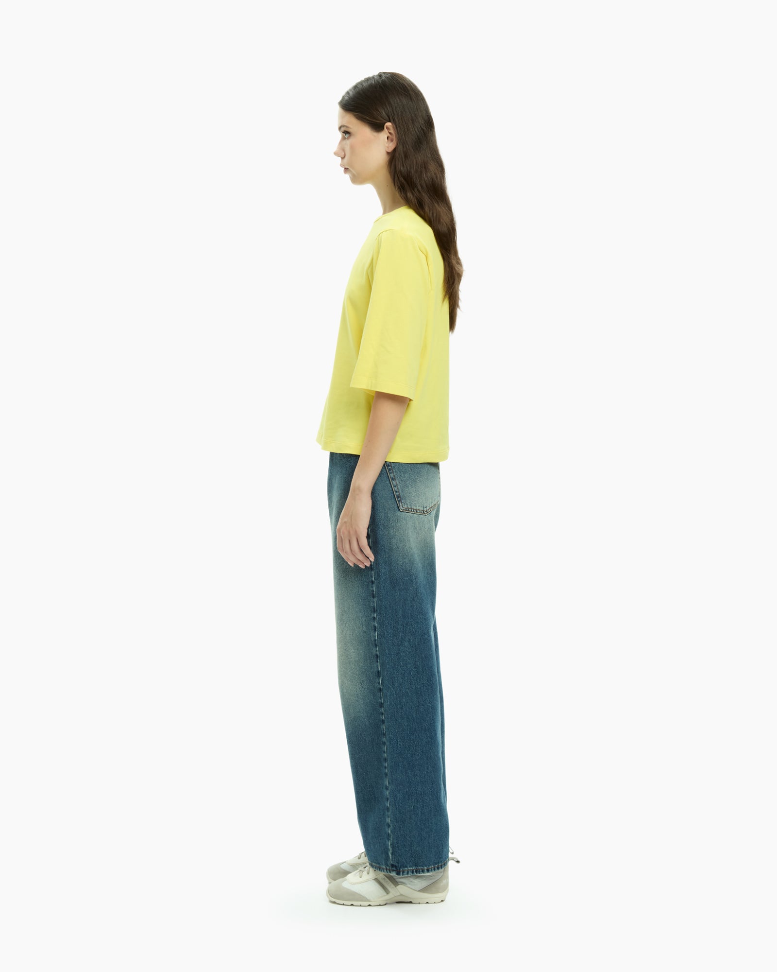 MLO Maglia girocollo  GIALLO