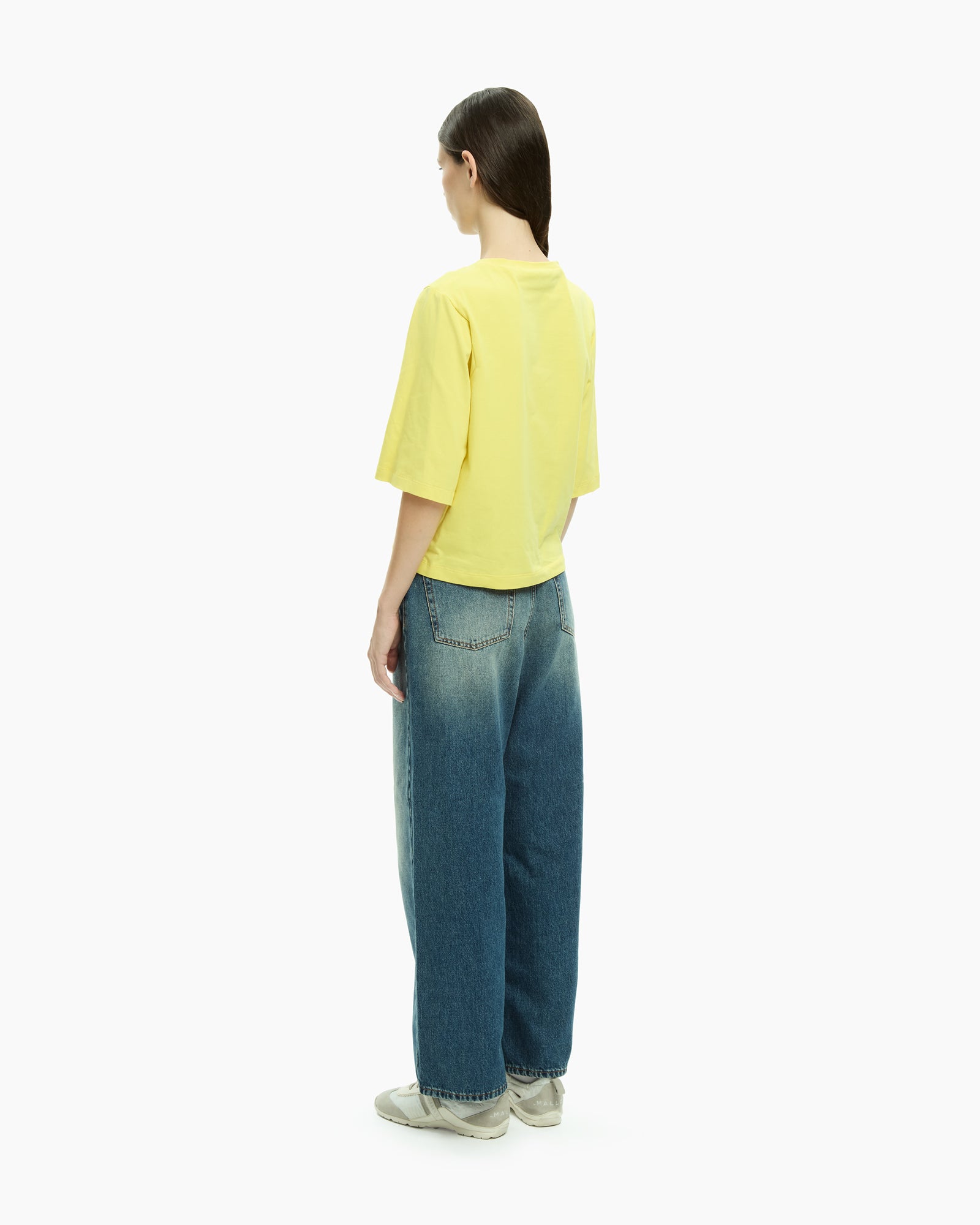 MLO Maglia girocollo  GIALLO