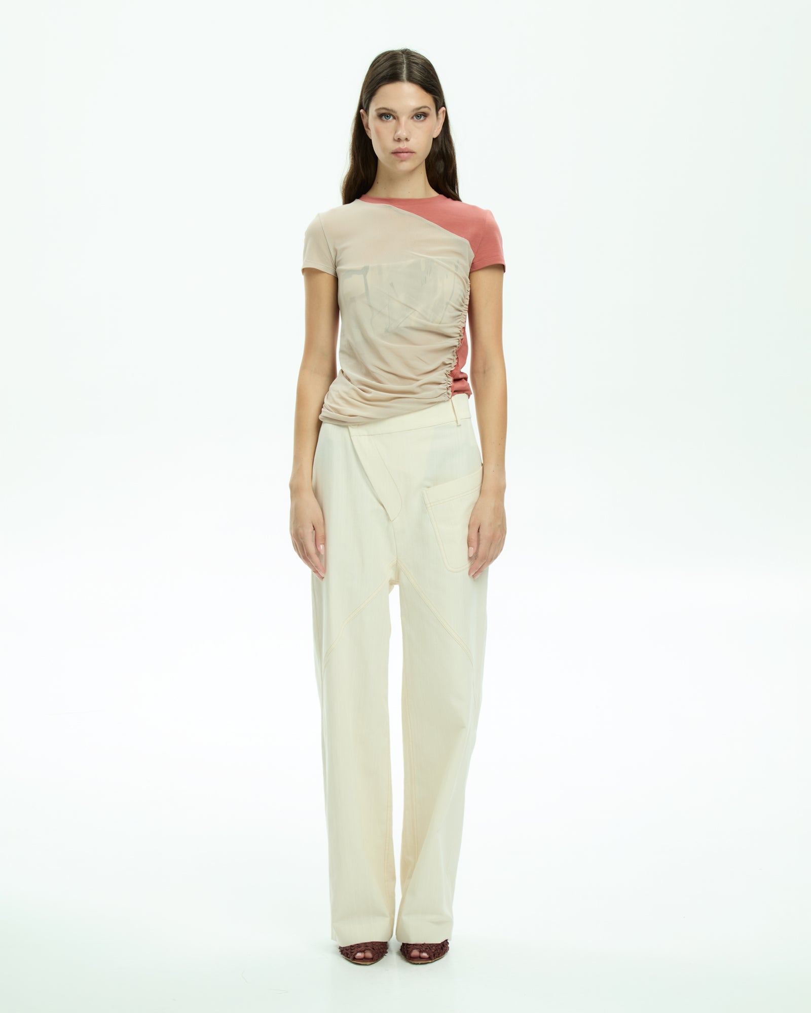MLO Top in jersey ARANCIONE