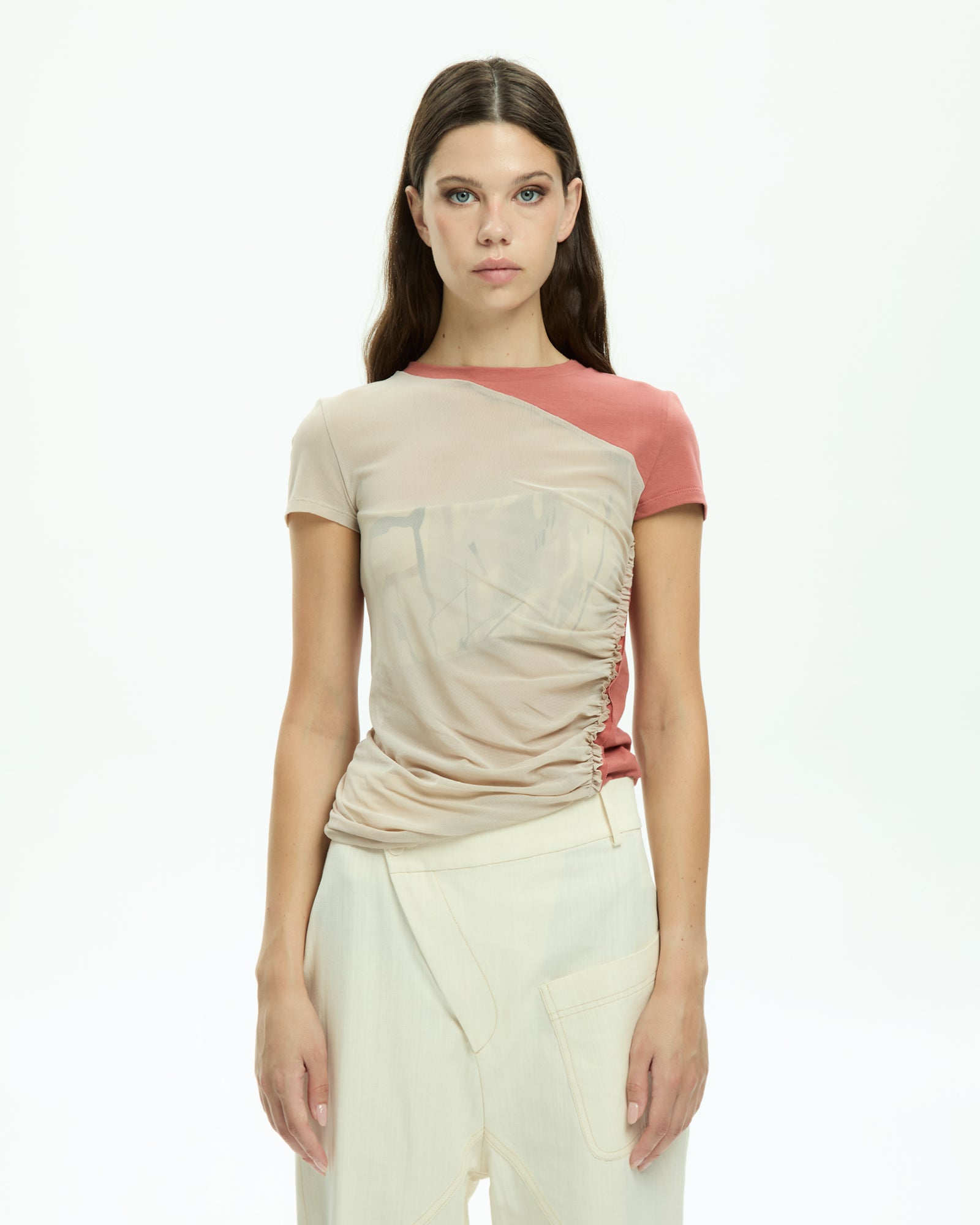 MLO Top in jersey ARANCIONE