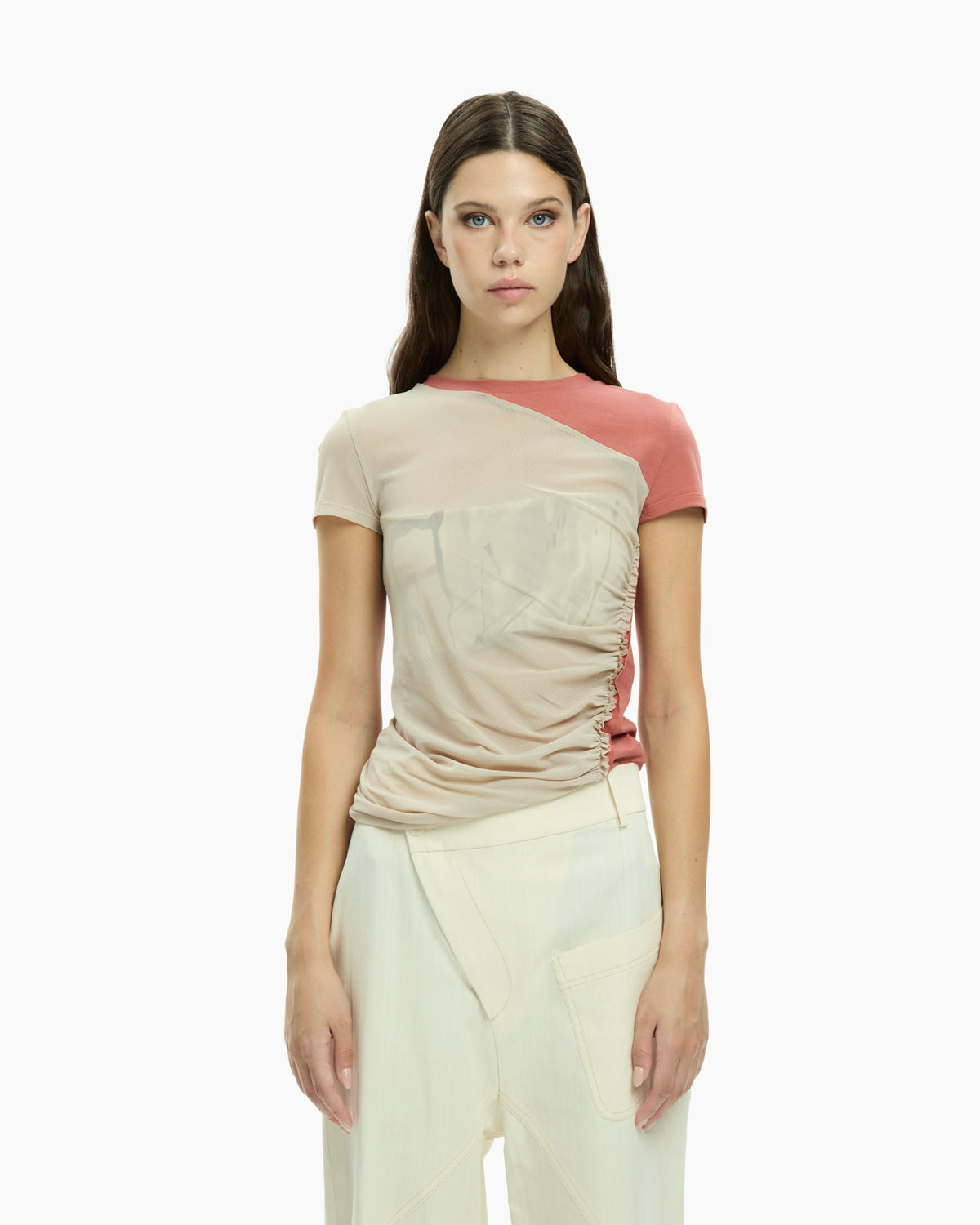 MLO Top in jersey ARANCIONE