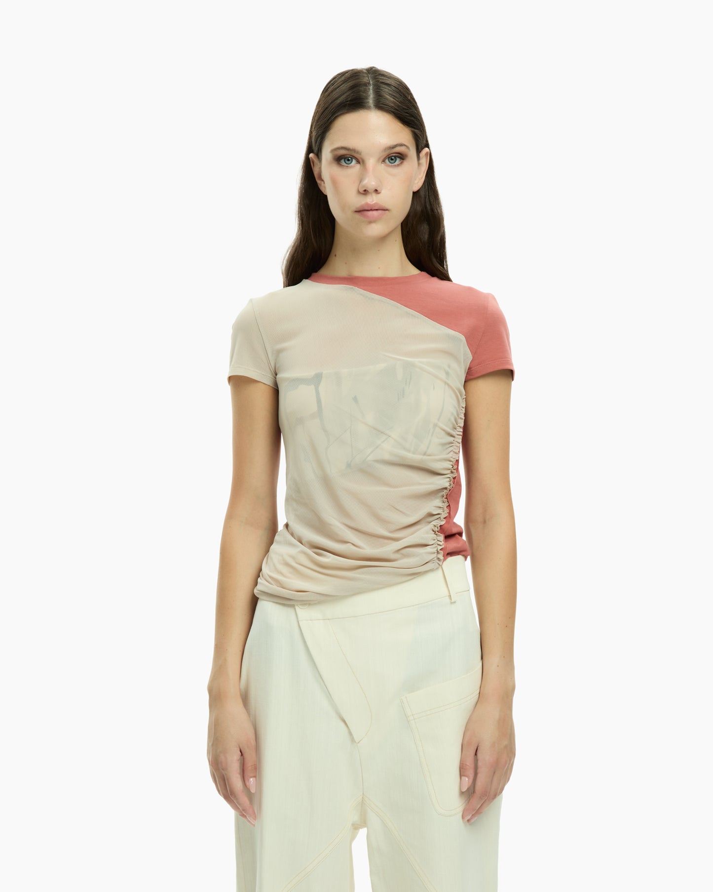 MLO Top in jersey ARANCIONE