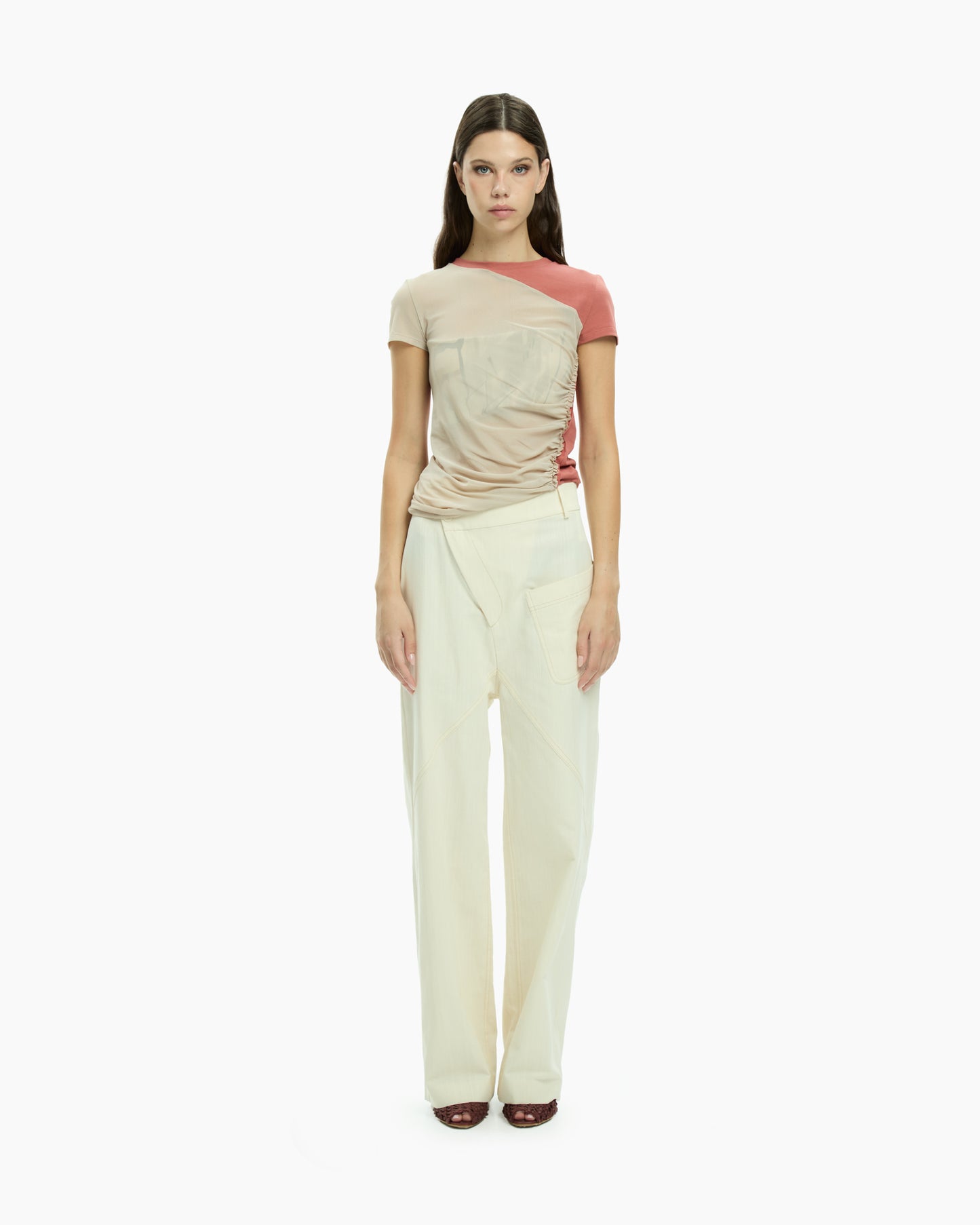 MLO Top in jersey ARANCIONE