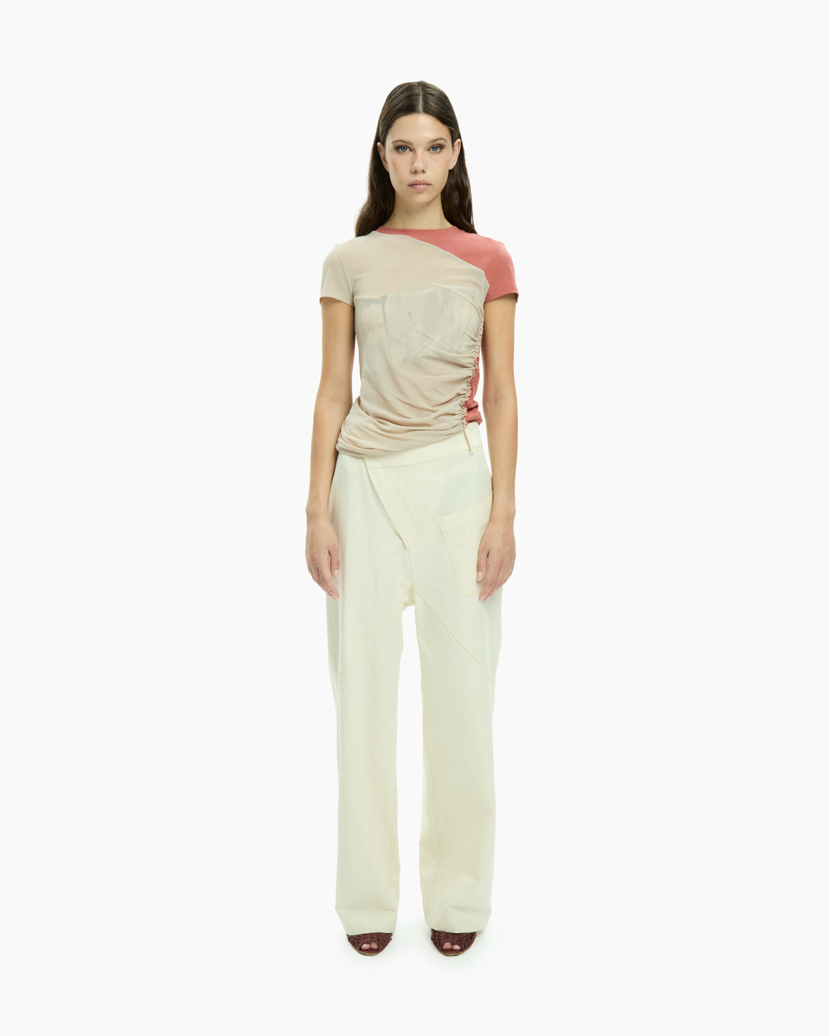 MLO Top in jersey ARANCIONE
