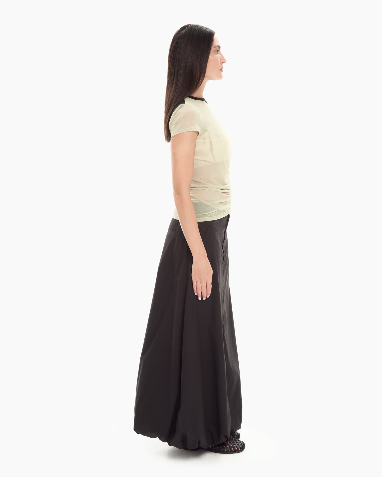MLO Top in jersey NERO