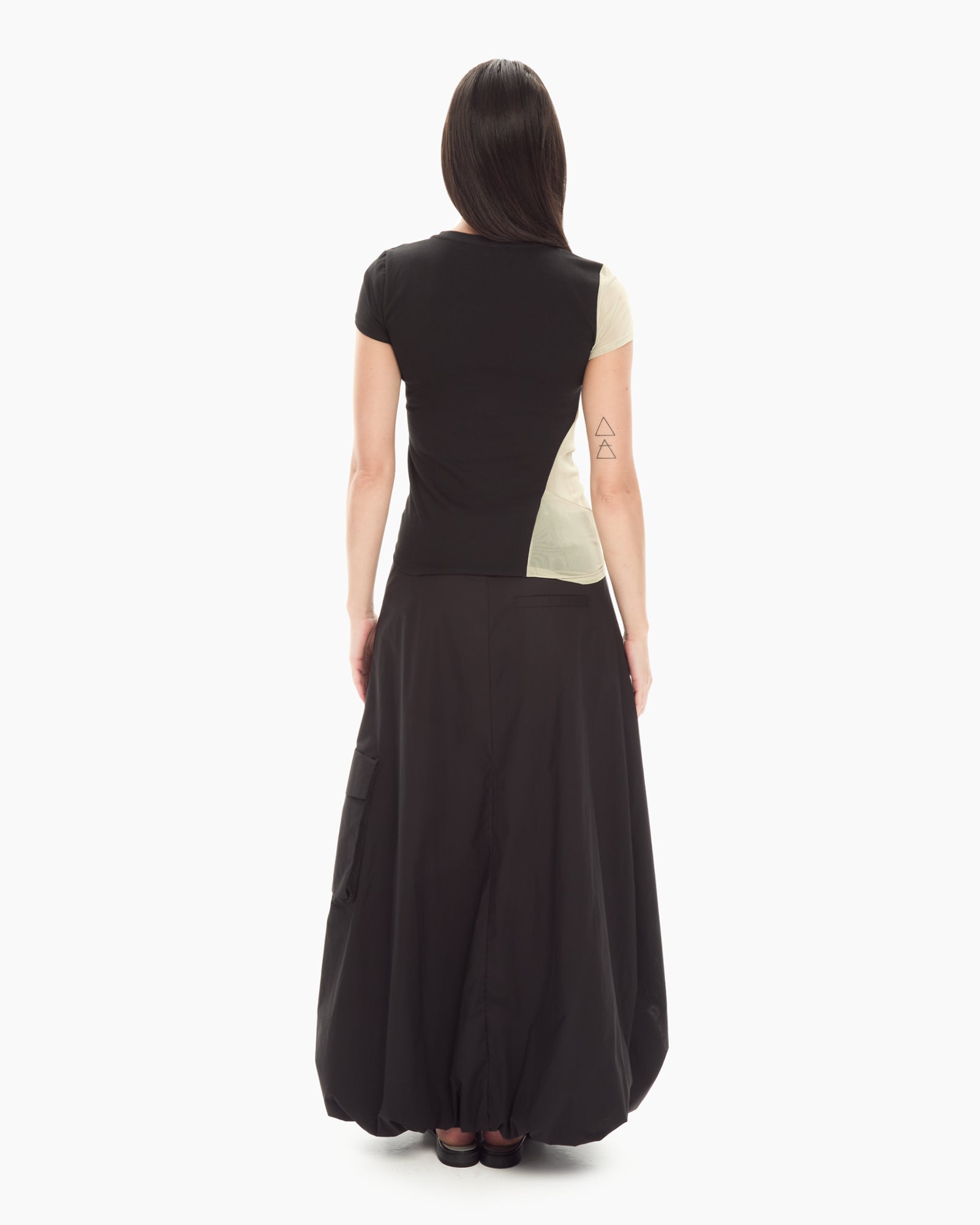 MLO Top in jersey NERO