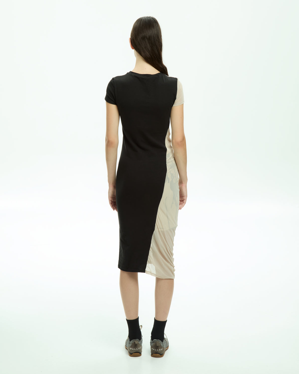 MLO Abito in jersey NERO
