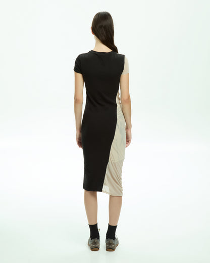 MLO Abito in jersey NERO