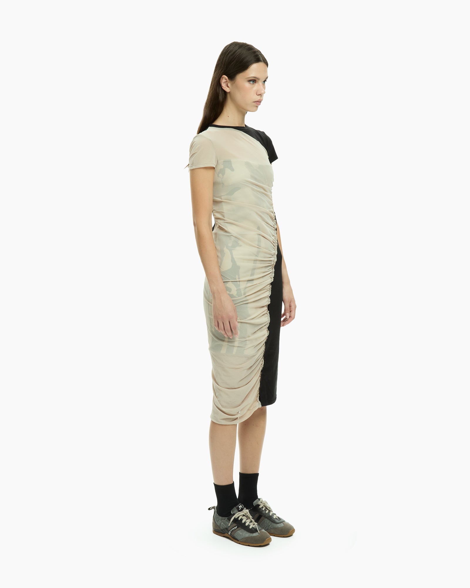 MLO Abito in jersey NERO