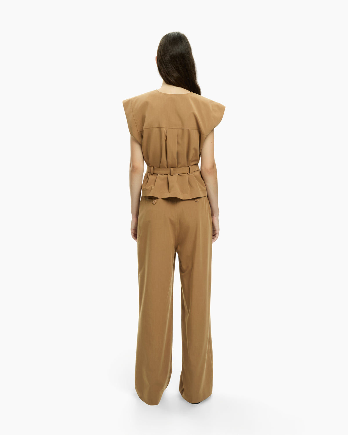 MLO Gilet con scollo a V BEIGE
