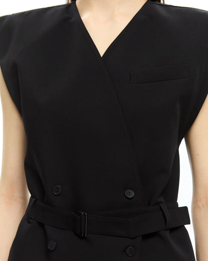 MLO Gilet con scollo a V NERO