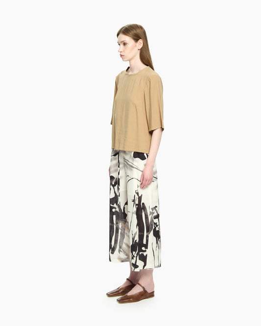MLO Top fluido BEIGE