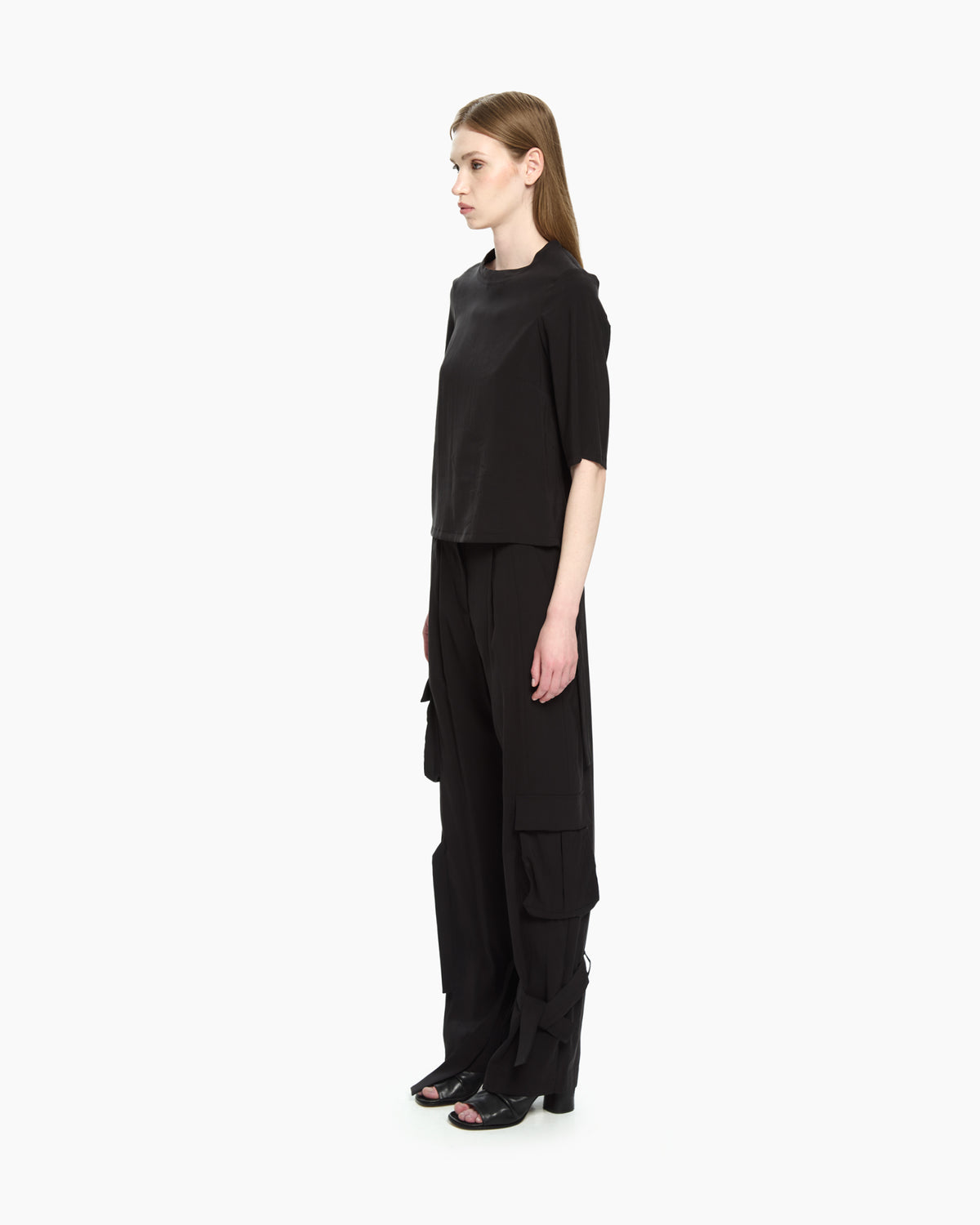 MLO Top fluido NERO