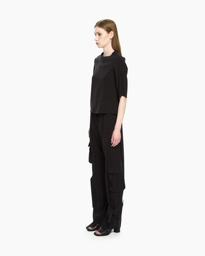 MLO Top fluido NERO