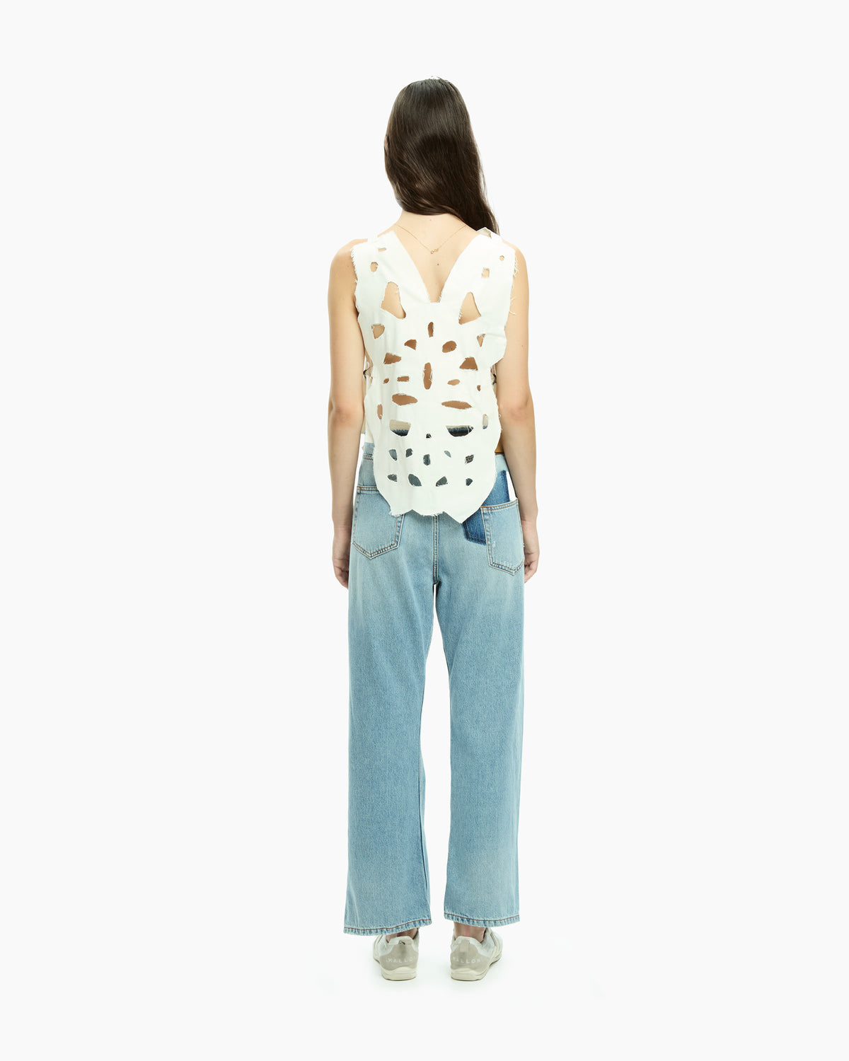 MLO Top senza maniche BEIGE