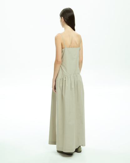 MLO Abito lungo con cut-out GRIGIO