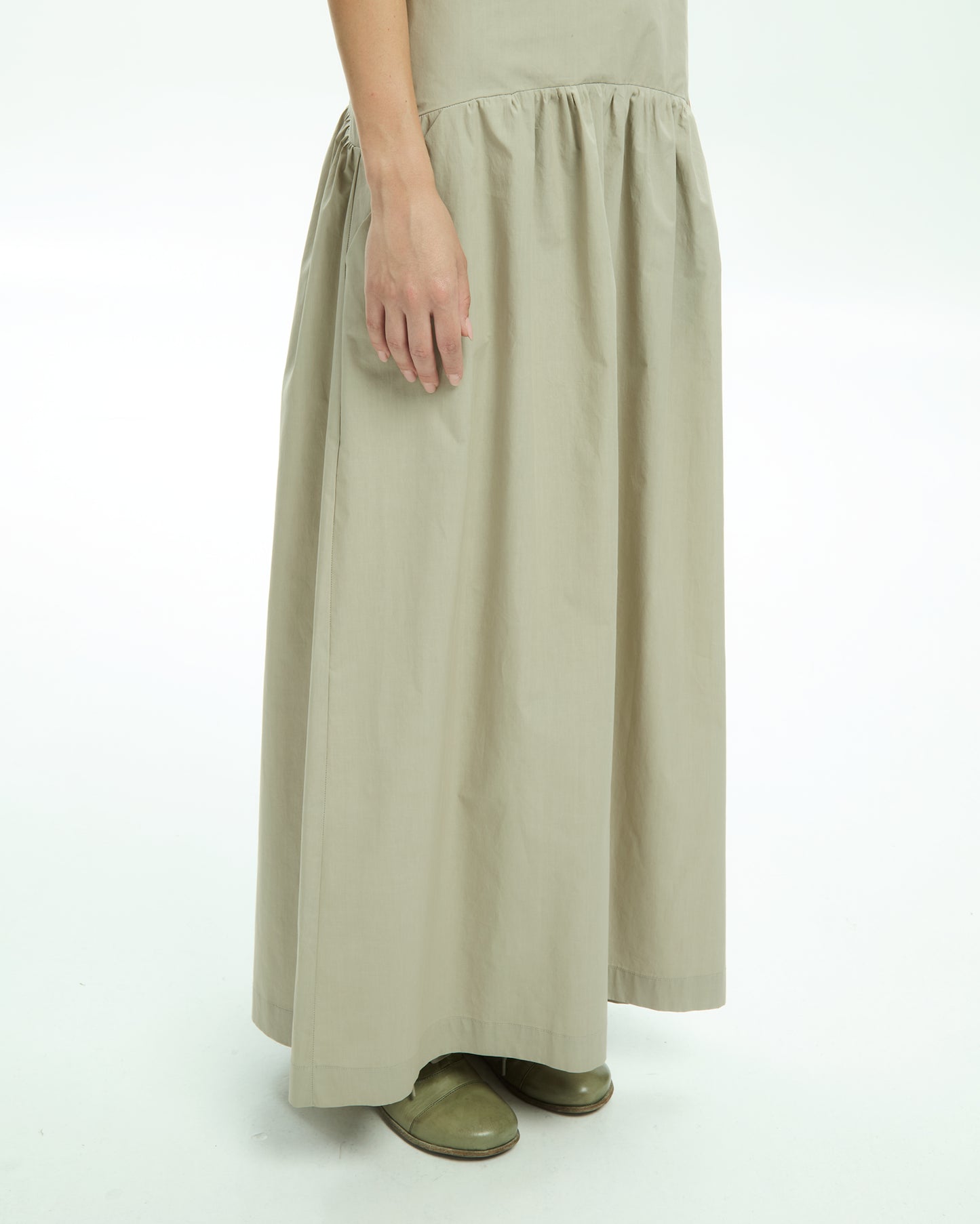 MLO Abito lungo con cut-out GRIGIO