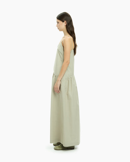MLO Abito lungo con cut-out GRIGIO