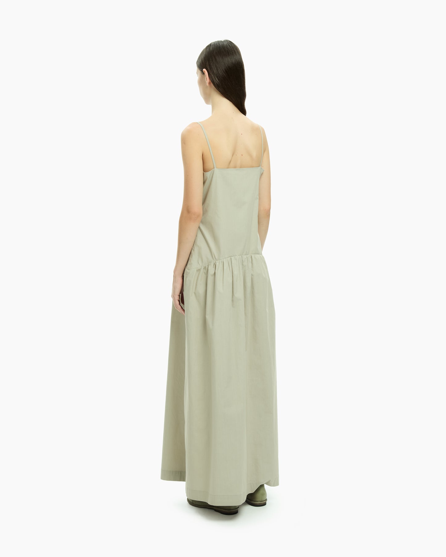 MLO Abito lungo con cut-out GRIGIO