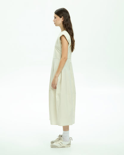 MLO Abito midi BEIGE