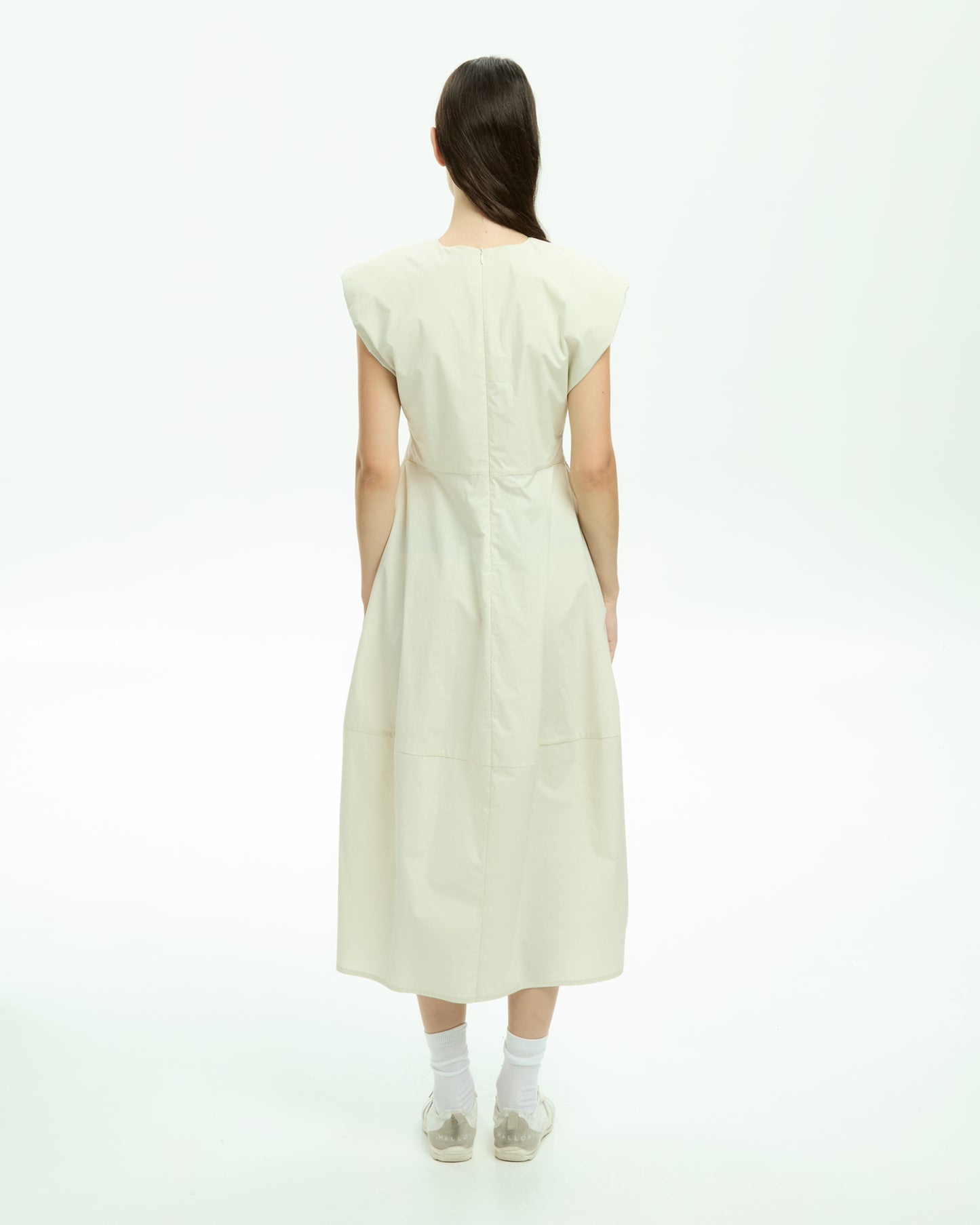 MLO Abito midi BEIGE