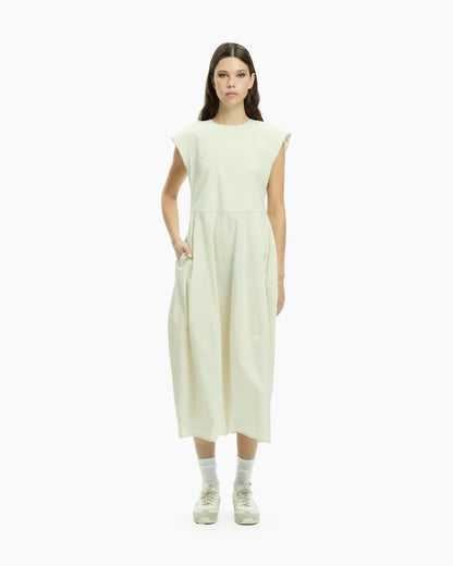 MLO Abito midi BEIGE