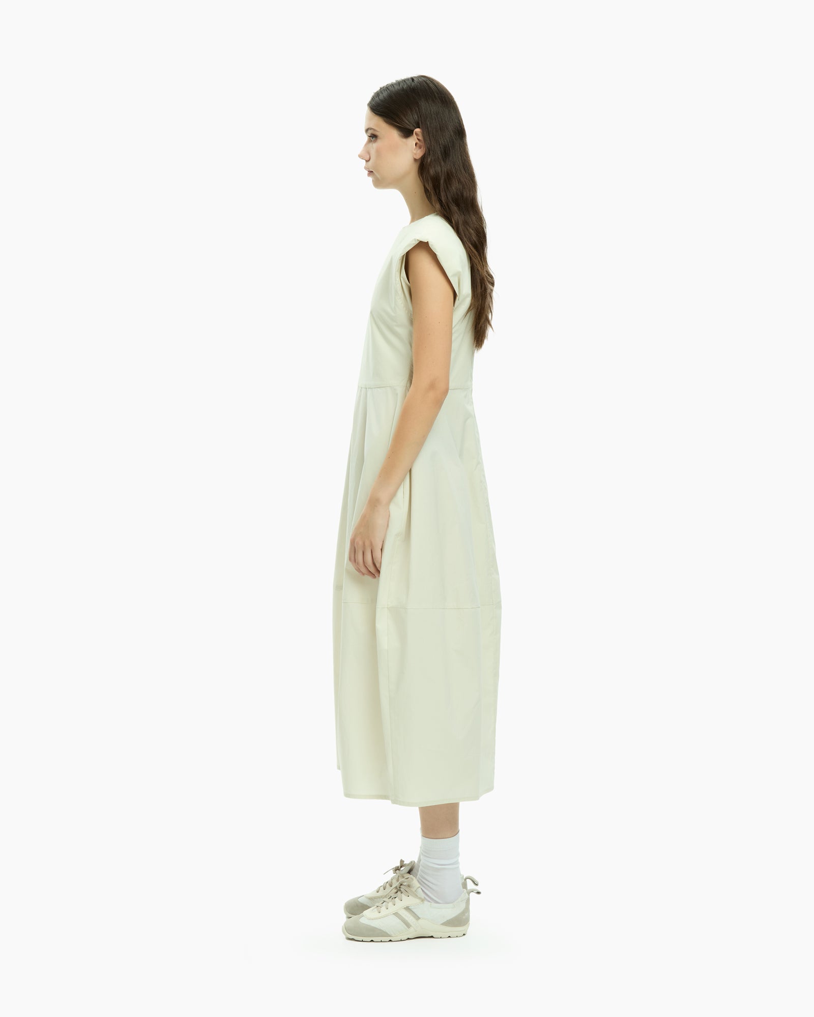 MLO Abito midi BEIGE