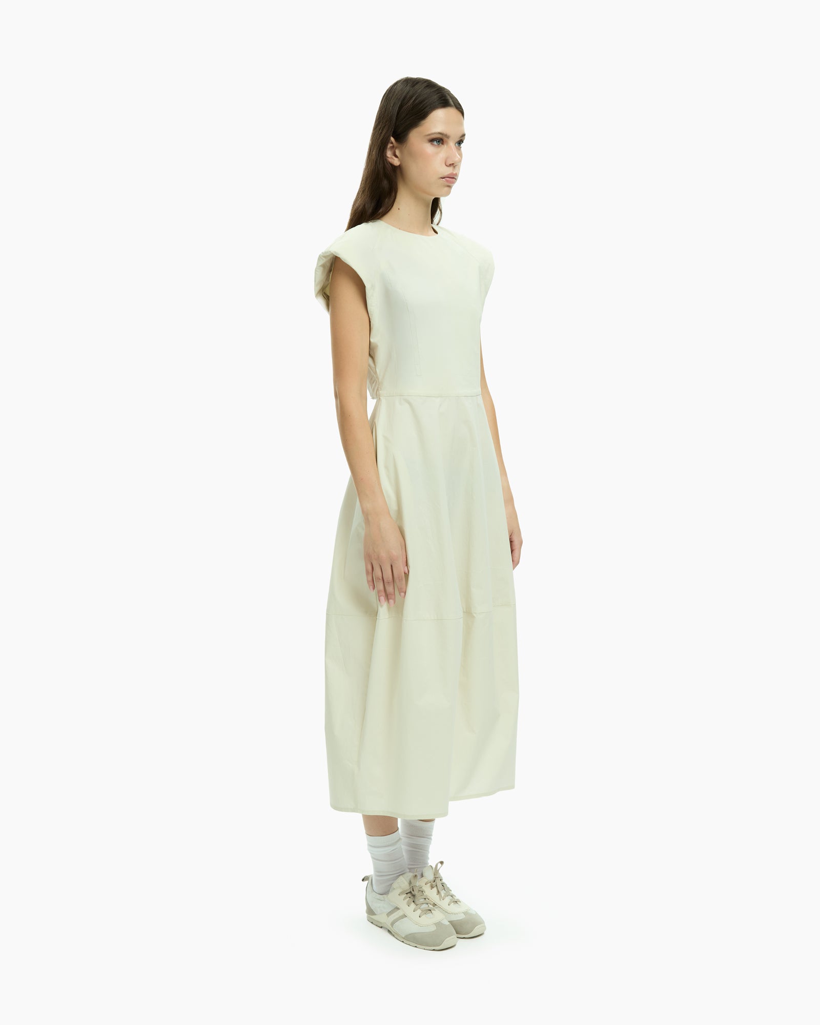 MLO Abito midi BEIGE