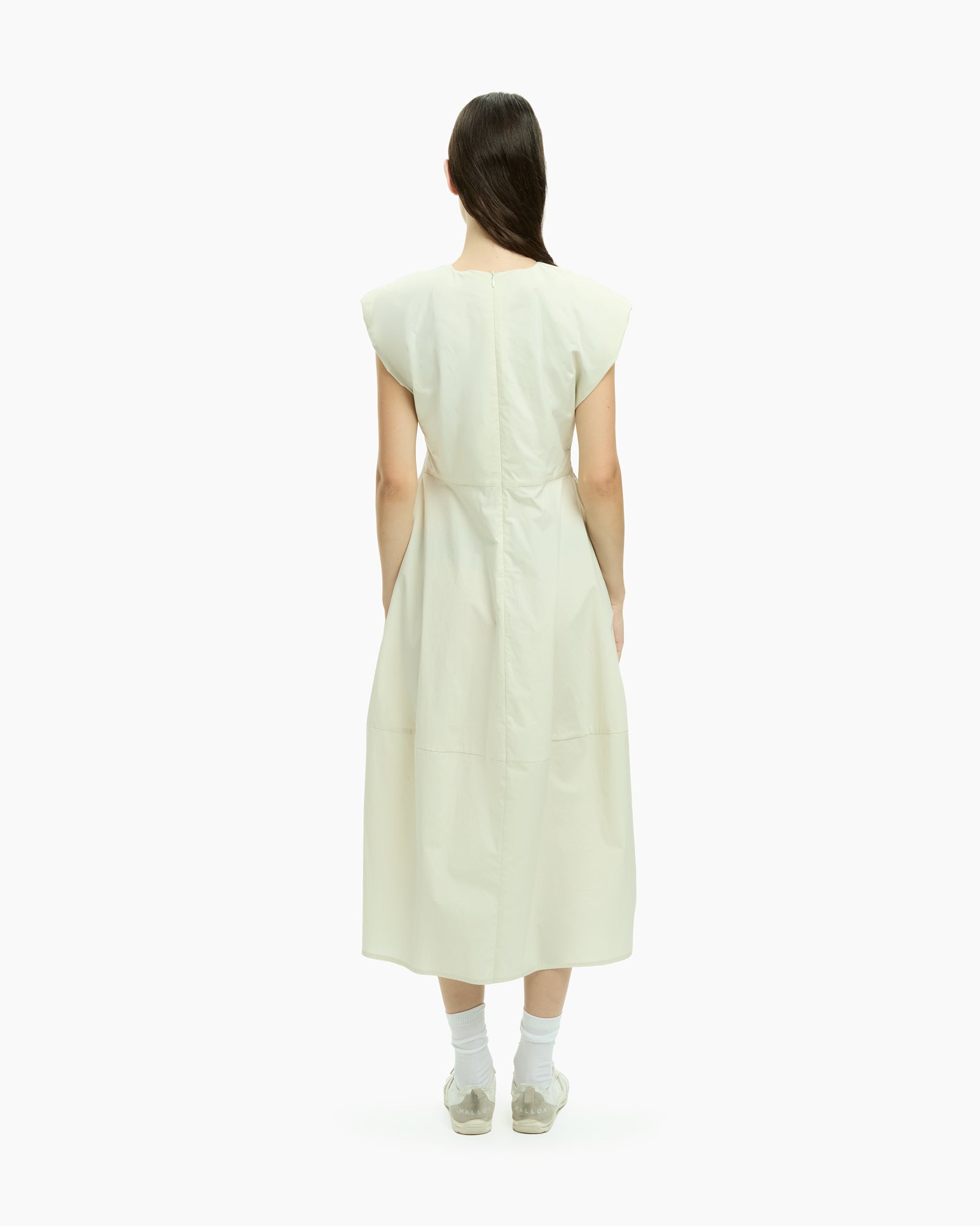 MLO Abito midi BEIGE