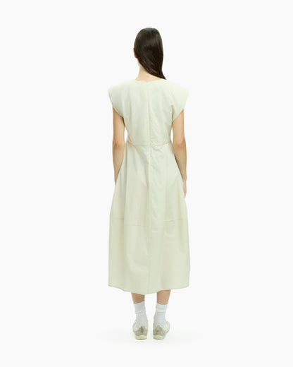 MLO Abito midi BEIGE