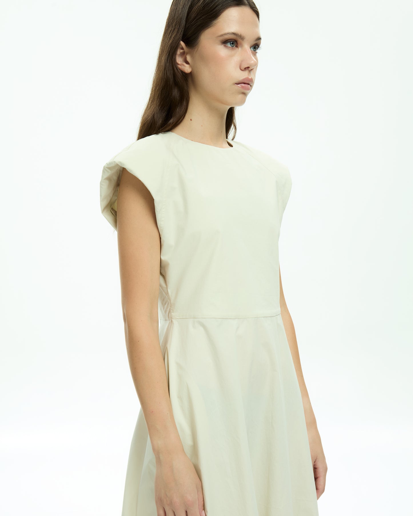 MLO Abito midi BEIGE