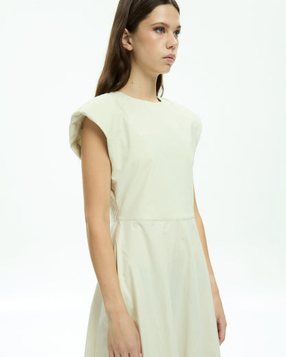 MLO Abito midi BEIGE