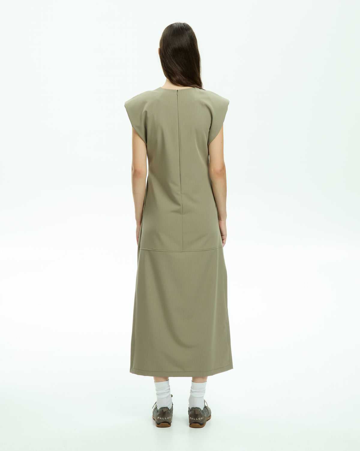 MLO Abito midi VERDE