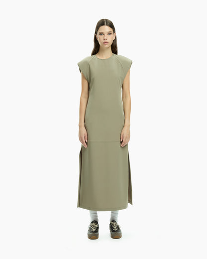 MLO Abito midi VERDE