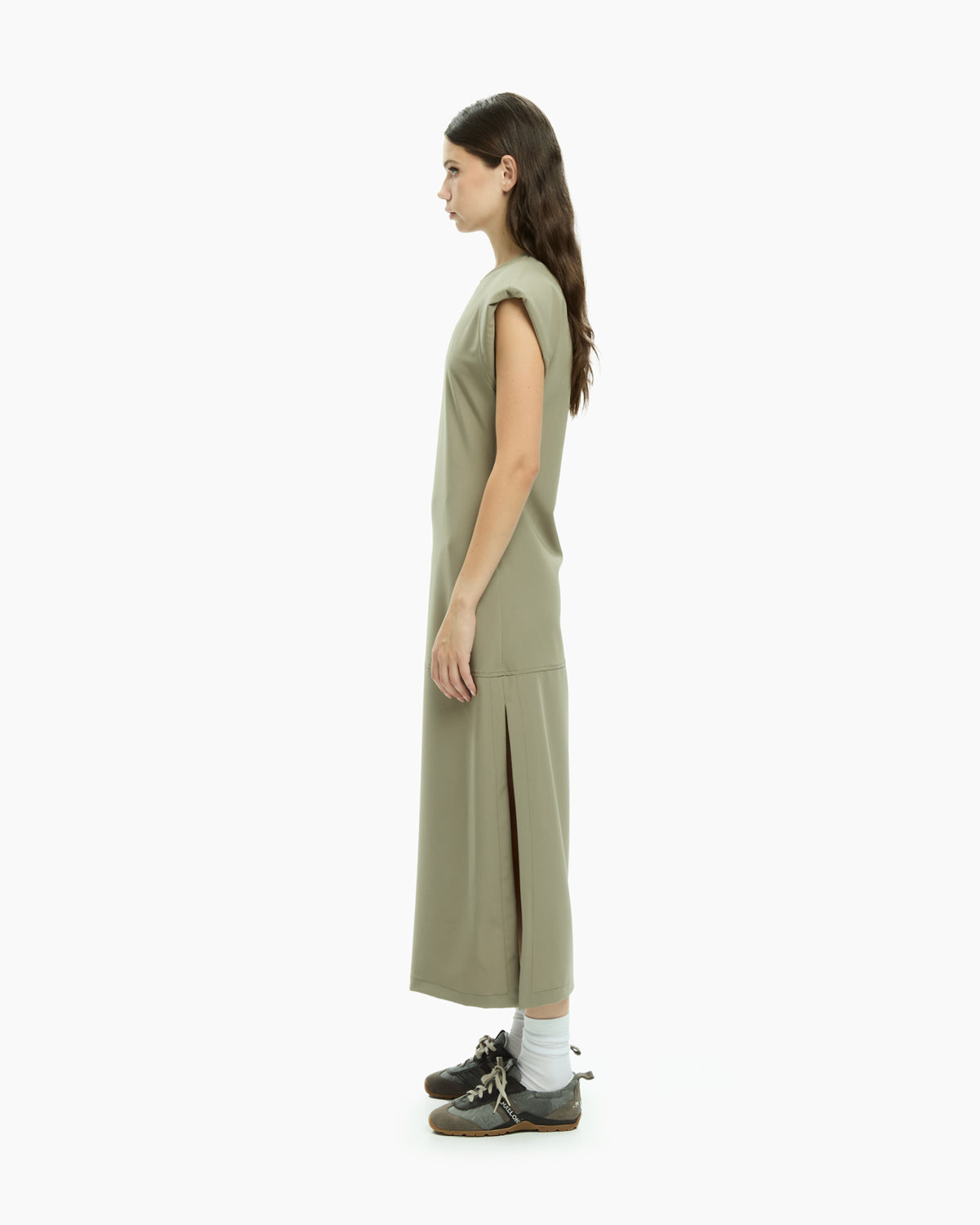 MLO Abito midi VERDE